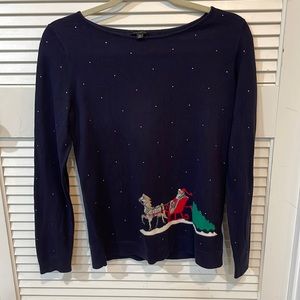 Talbots Holiday sweater XS